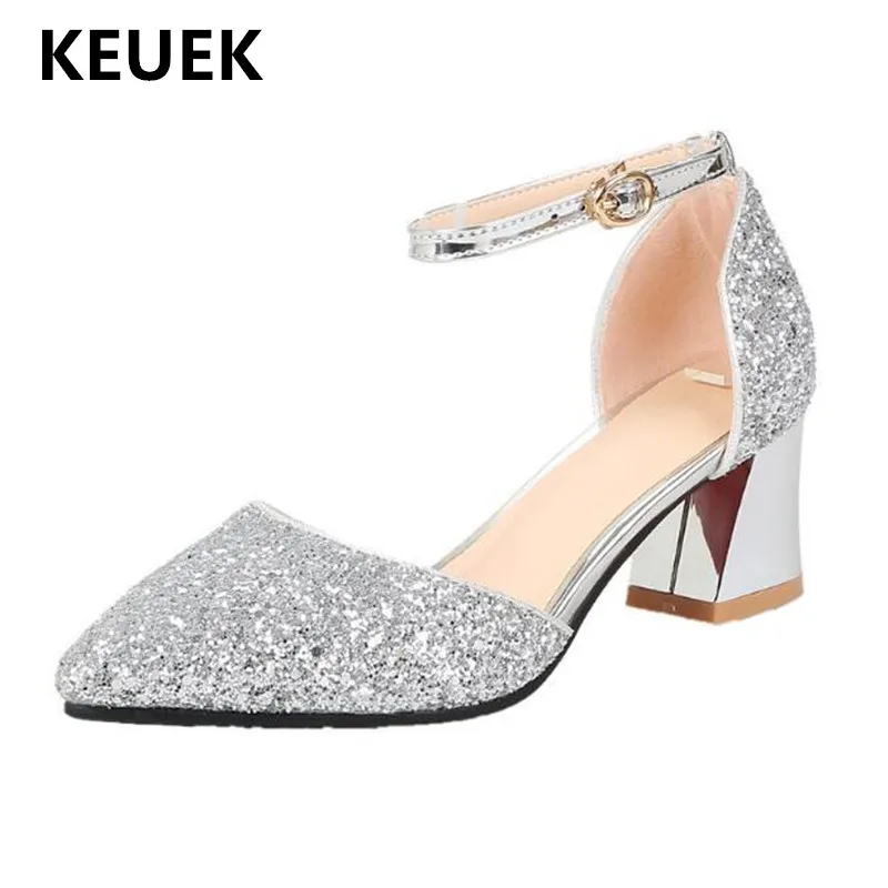 Новинка кожаные туфли для девочек модель принцессы на высоком каблуке подиумная