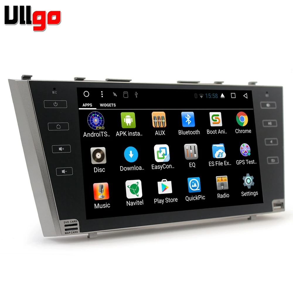 9 дюймов Автомагнитола на Android 6 с GPS для Toyota Camry V40 2006 2011 автомобильное радио RDS BT