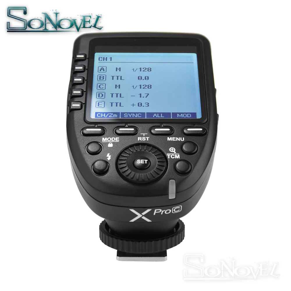 Godox Xpro-C/N/O/S/F/P 2 4G TTL беспроводной передатчик триггера X СИСТЕМА HSS 1/8000s для Canon Nikon Sony