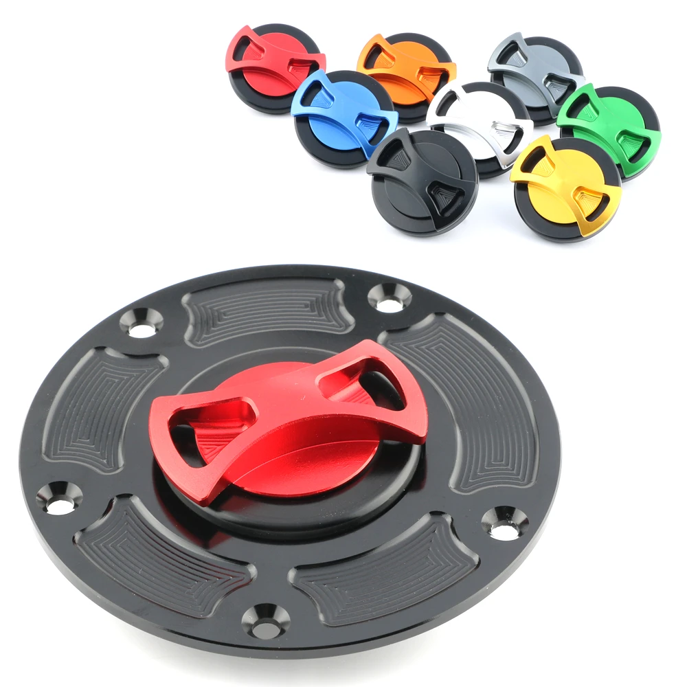 

CNC Keyless Gas Fuel Tank Cap Cover For Ducati MONSTER 600/750/800/900/1000/620/690/DARK/S2R 800/1000 S4R S4RS&821-2015 and UP