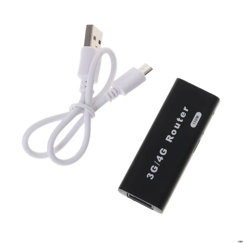Мини USB Wi Fi маршрутизатор 3G/4G точка доступа портативный 150 Мбит/с Wlan LAN