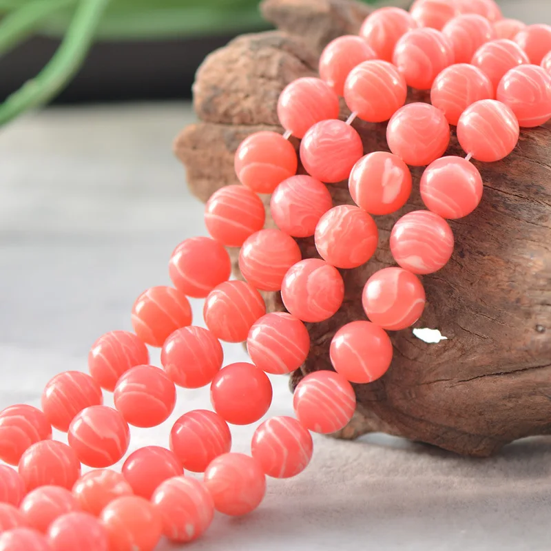 Wang imitation pearl jewelry Rhodochrosite loose beads wholesale DIY hand-beaded semi-finished products factory direct | Электроника