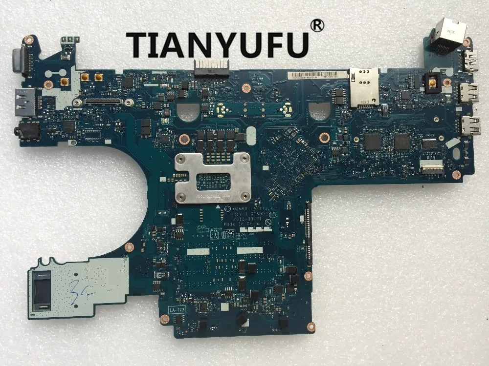 Бесплатная доставка 0PR83X PR83X для DELL E6230 материнская плата ноутбука LA 7731P DDR3L