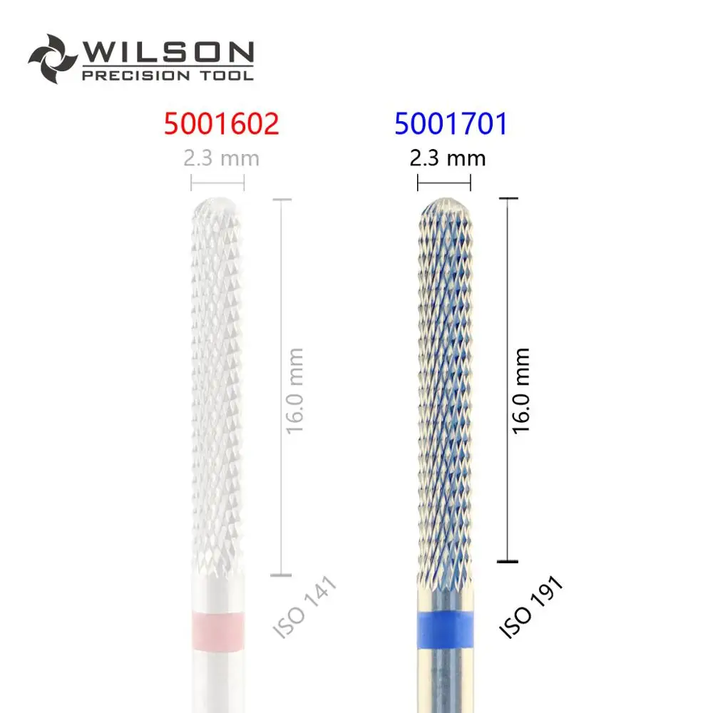 Цилиндрическая форма ISO 145 023 другой резки карбидные сверла для ногтей HP WILSON Tungsten