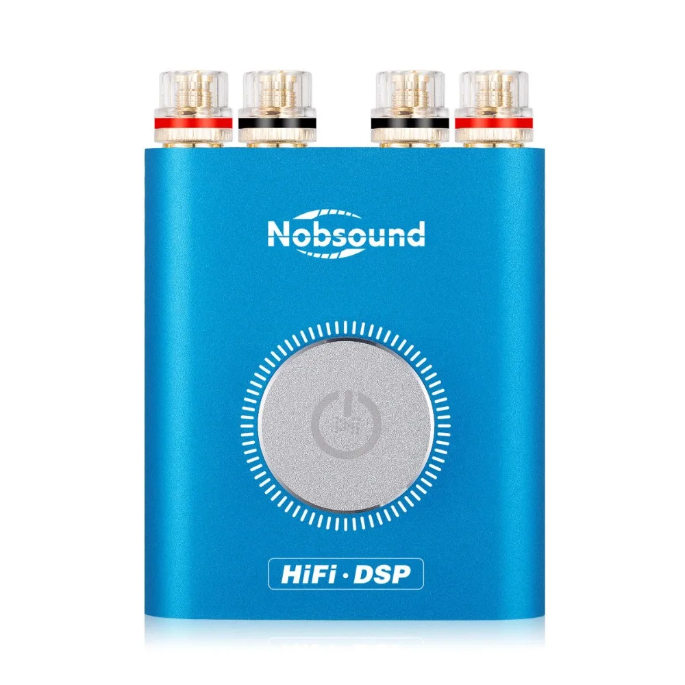 Nobsound HiFi NS-20G Hifi DSP стерео усилитель для наушников Мини Bluetooth 5,0 TPA3116 цифровой усилитель мощности 200 Вт без адаптера