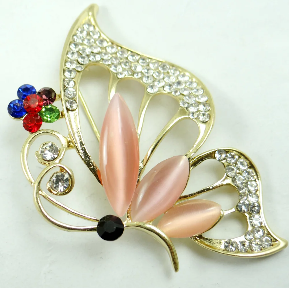 Высокое качество броши бабочки мужские и женские костюмы платье шапка воротник