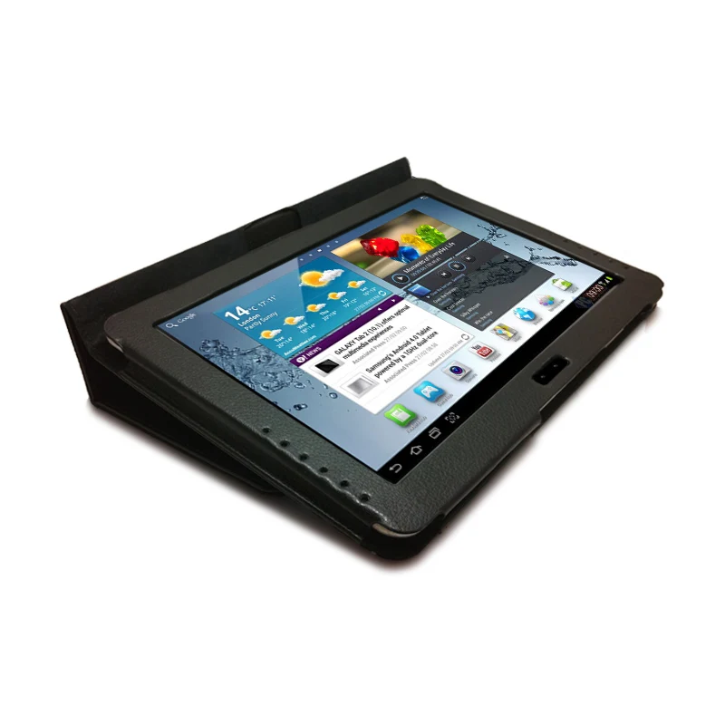 3in1 Роскошные Магнитный Folio Stand кожаный чехол+ экран плёнки стилусы для Samsung Galaxy Tab 2 10,1 GT-P5100 P5100 P5110