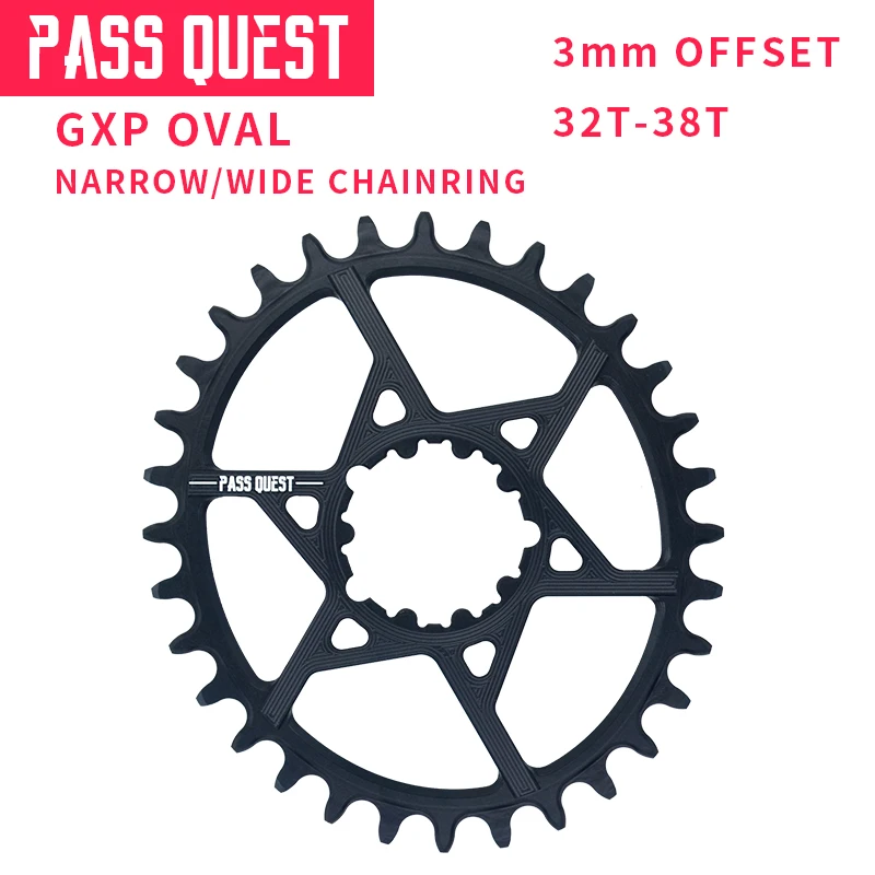 Pass Quest SRAM gx xx1 eagle GXP MTB овальная узкая широкая Цепь 32 T 38 велосипедная цепь/цепное