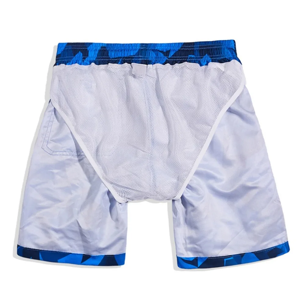 Мужские штаны для плавания геометрические мужчин пляжа купания полиэстер