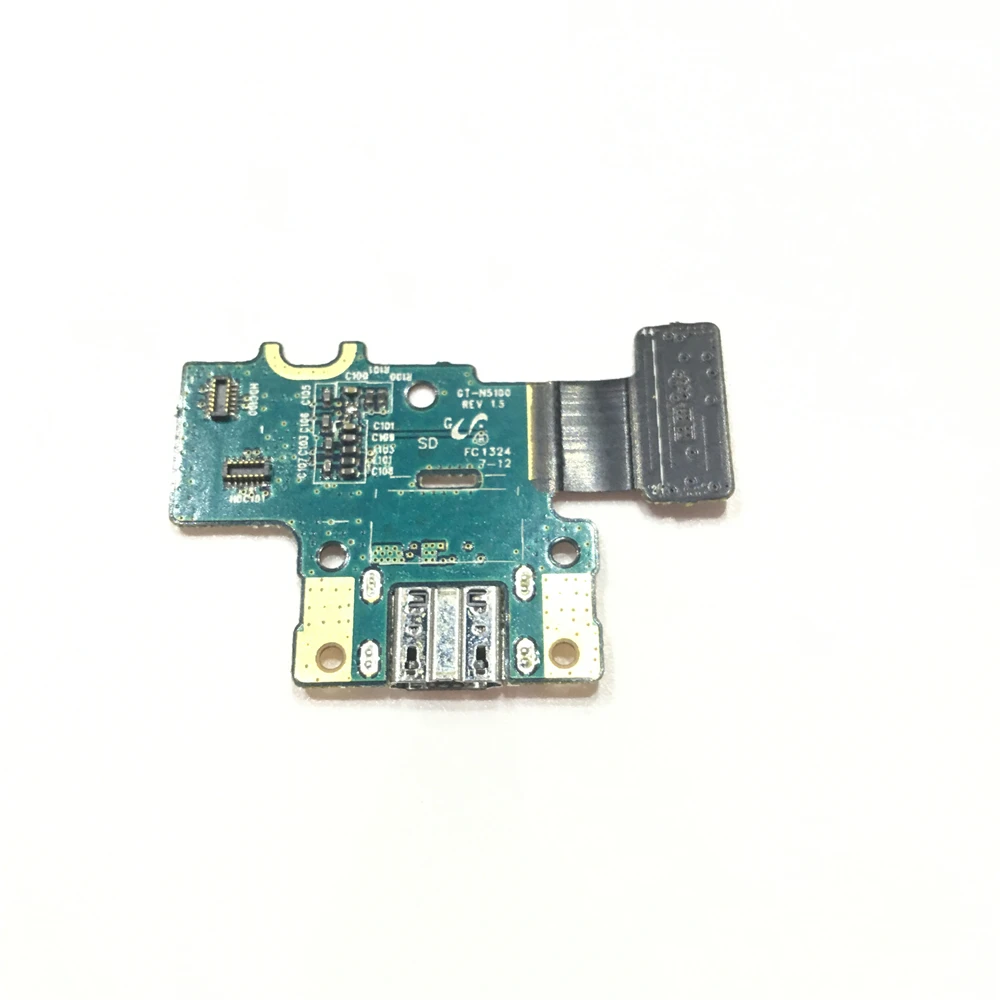 Micro Dock Connector USB Charger Charging Port Flex Cable Ribbon Repair Parts For Samsung Galaxy Note 8.0 N5100 N5110 | Мобильные