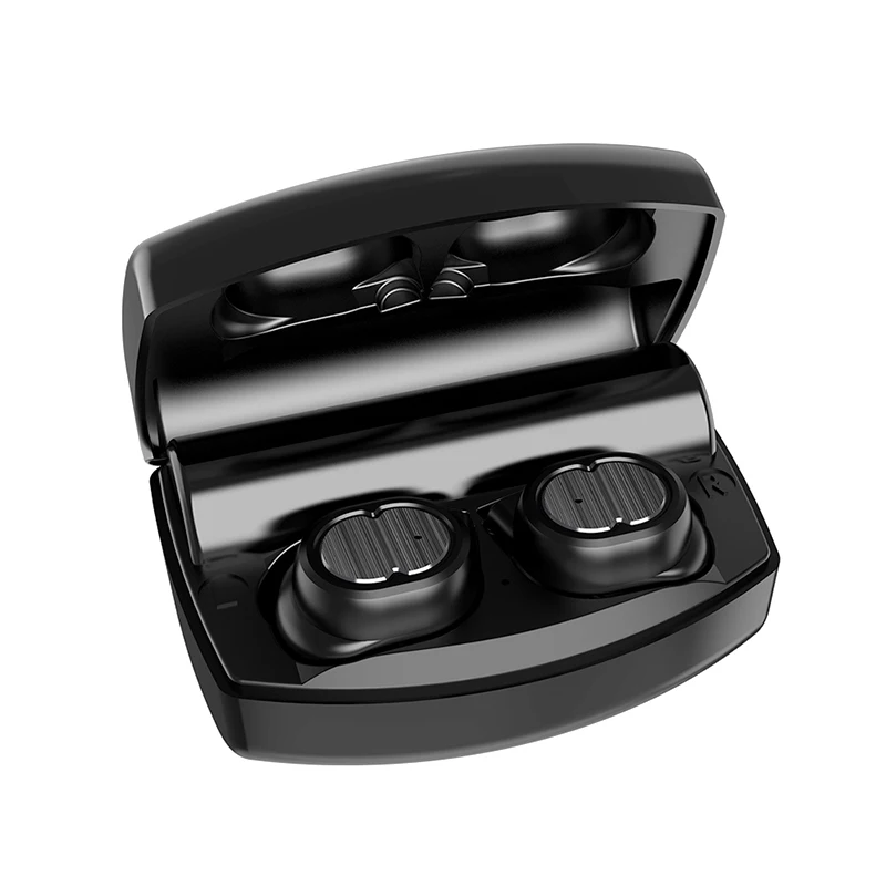 Black Arlado TWS 8 plus, беспроводные наушники с Bluetooth 5,0, водонепроницаемые спортивные наушники, шумоподавление, стерео гарнитура для телефонов, ПК - Цвет: Black