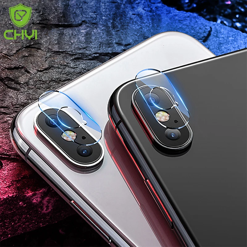 Защитное стекло CHYI закаленное премиум класса 9H для iphone XS max задняя камера|tempered glass