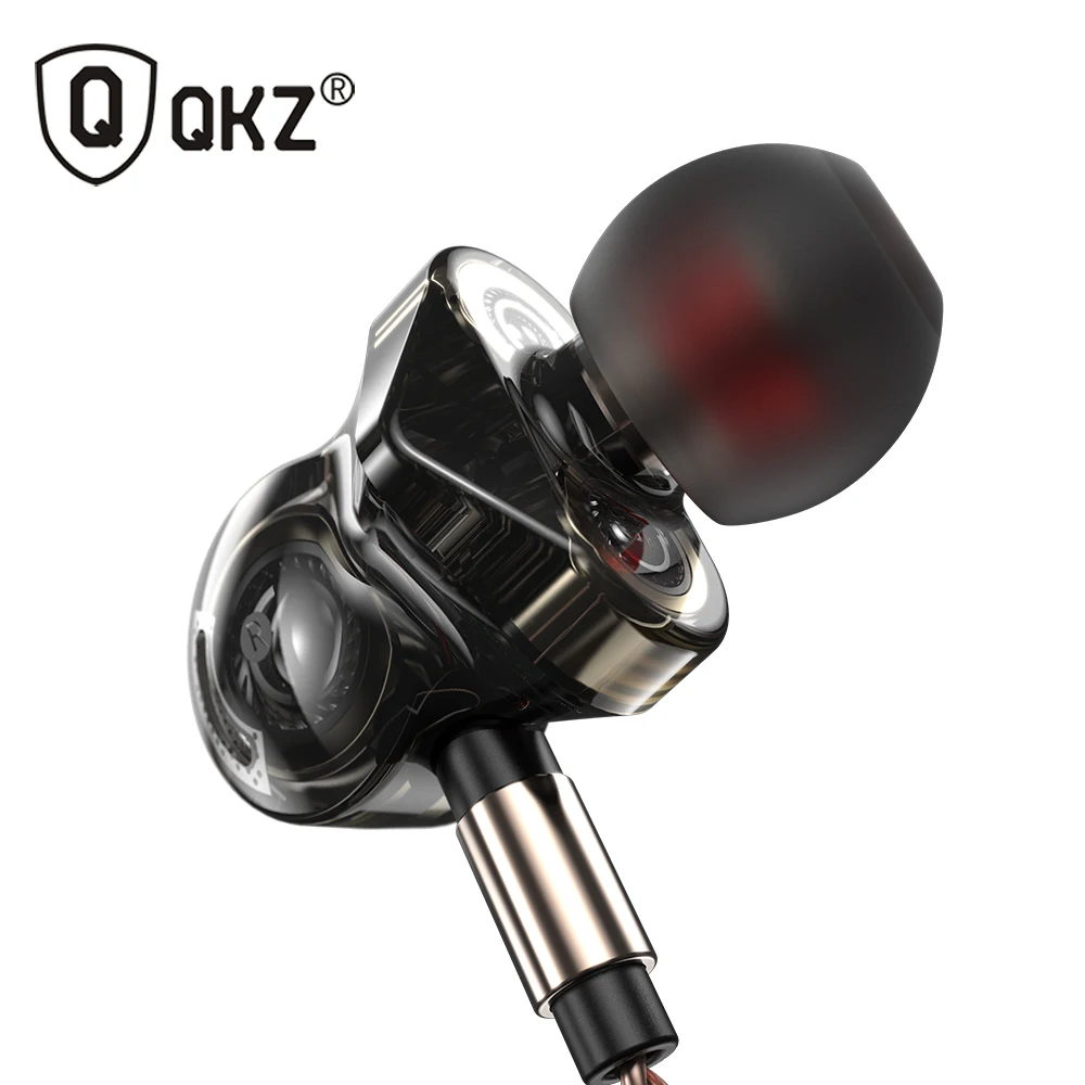 Оригинальный QKZ CK10 наушники 6 шт с уравновешенным якорем fone de ouvido auriculares BA драйверы