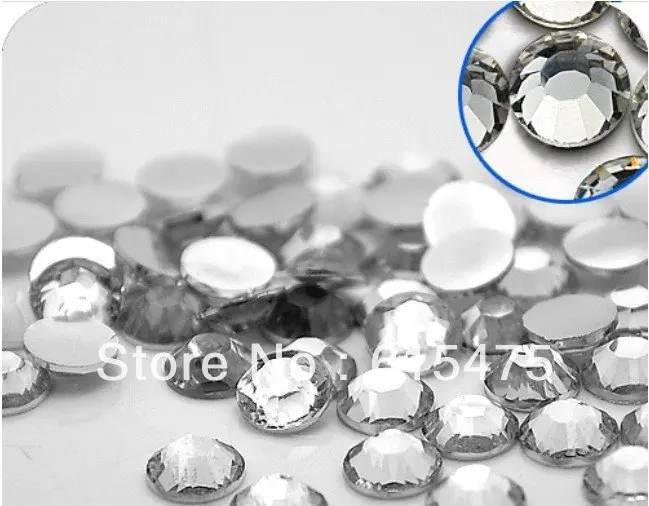 

3mm Crystal Color SS10 crystal Resin rhinestones flatback,Nail Art Rhinestones,100,000pcs/bag