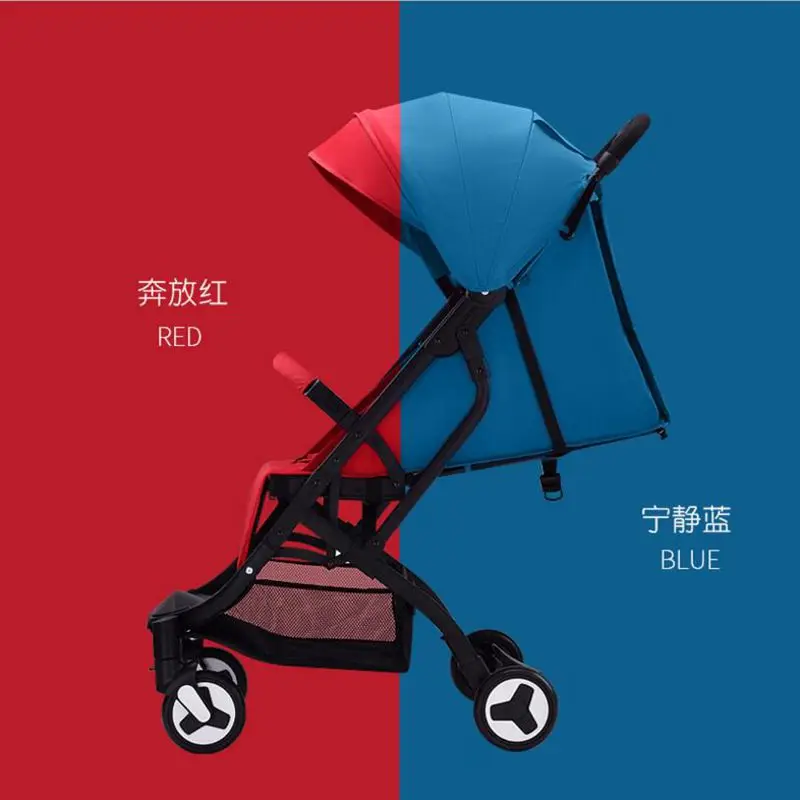 Детские коляски Сверхлегкий складной ребенок амортизатор тележка может сидеть