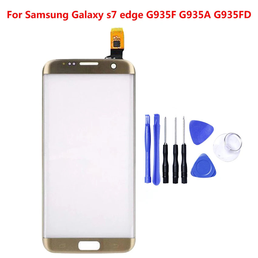Сенсорный экран для Samsung Galaxy S7 edge G935 G935F G935FD дигитайзер панель сенсорное стекло