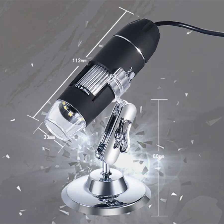 Электронный микроскоп HILDA 500X 1000X ручной HD Pixel USB|portable digital magnifier|handheld microscopemicroscope usb |
