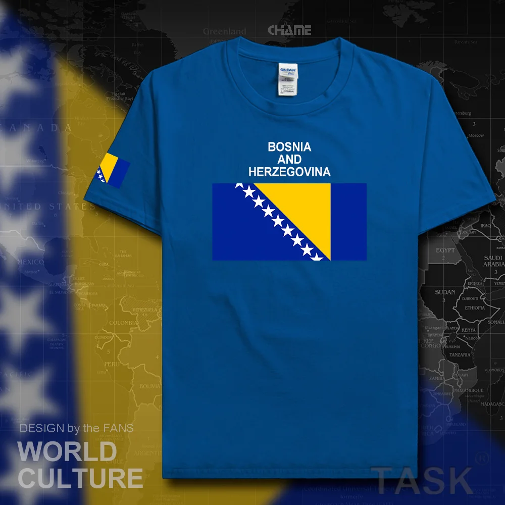 Мужские футболки в боснийском стиле коллекция 2017 года из 100% хлопка стиле|men t shirt|t