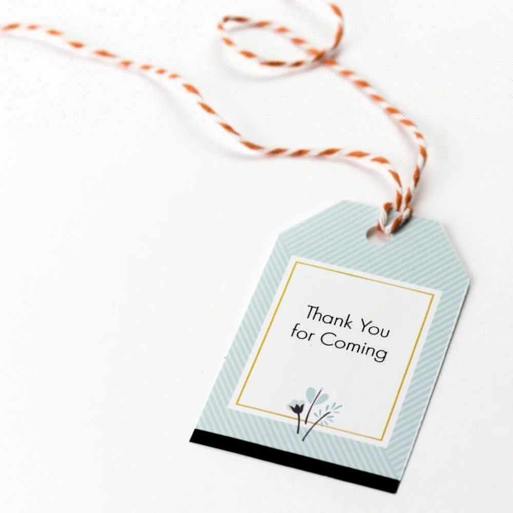 

New Design Recycled Paper Hang Tags With String For Garment