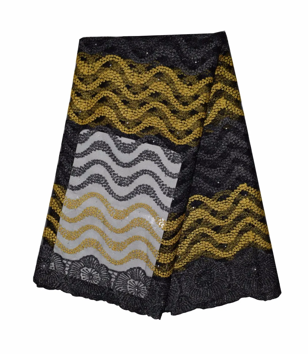 2016 Африканский Французский Шнурок Ткани Высокого Качества Африканская Тюль