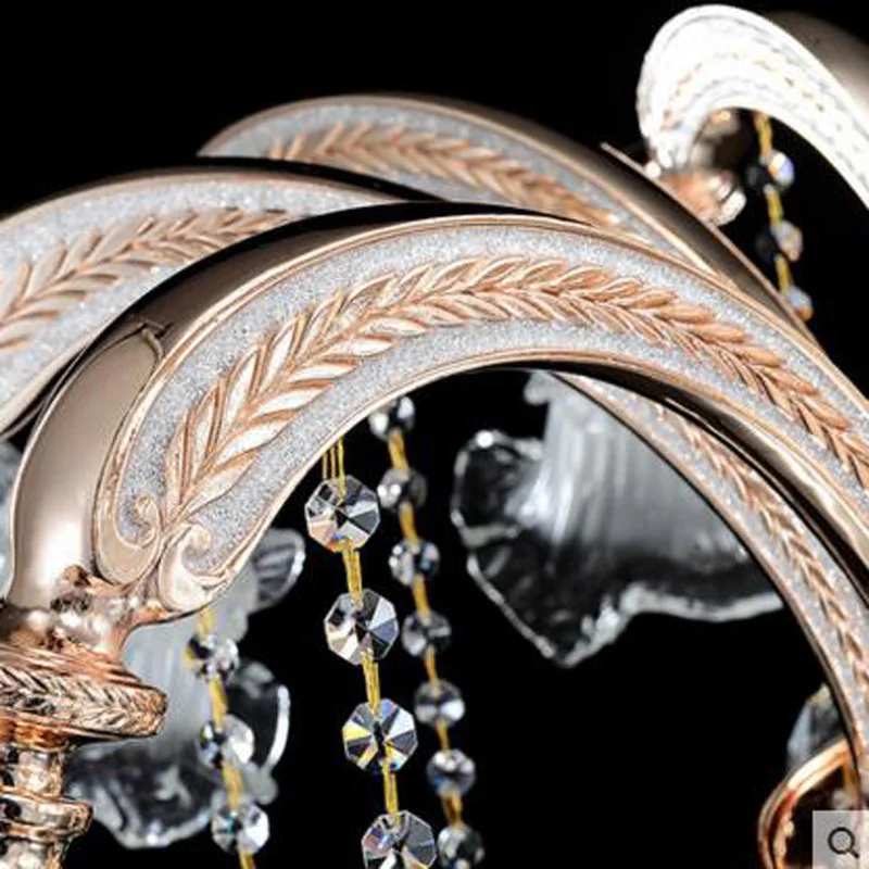 Сплав роскошная атмосфера Джейн европейская хрустальная люстра для гостиной