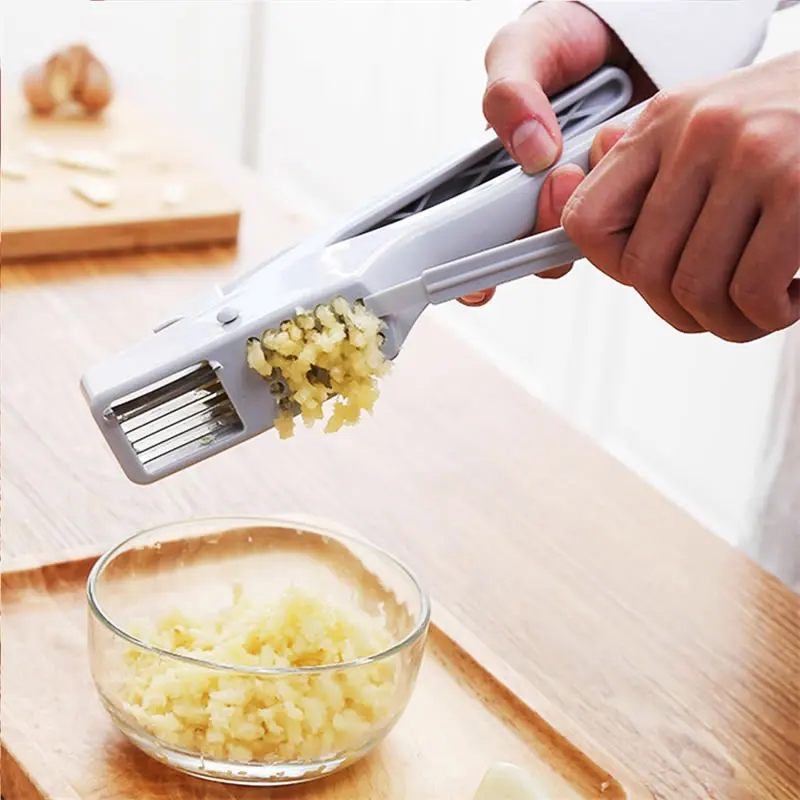 OBRKING Профессиональный чеснок прессы овощечистка Мясорубка измельчитель Чеснок