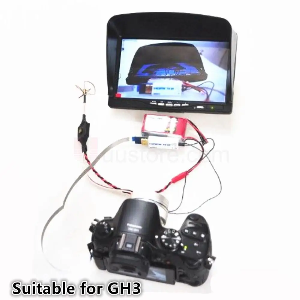 Преобразователь RCD3016 Mini Micro HDMI в AV модуль micro совместим с аэрофотосъемкой Gopro Hero