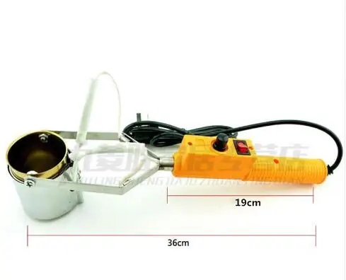 Новый портативный паяльный горшок 250 Вт с регулируемой температурой 1500 г печь для