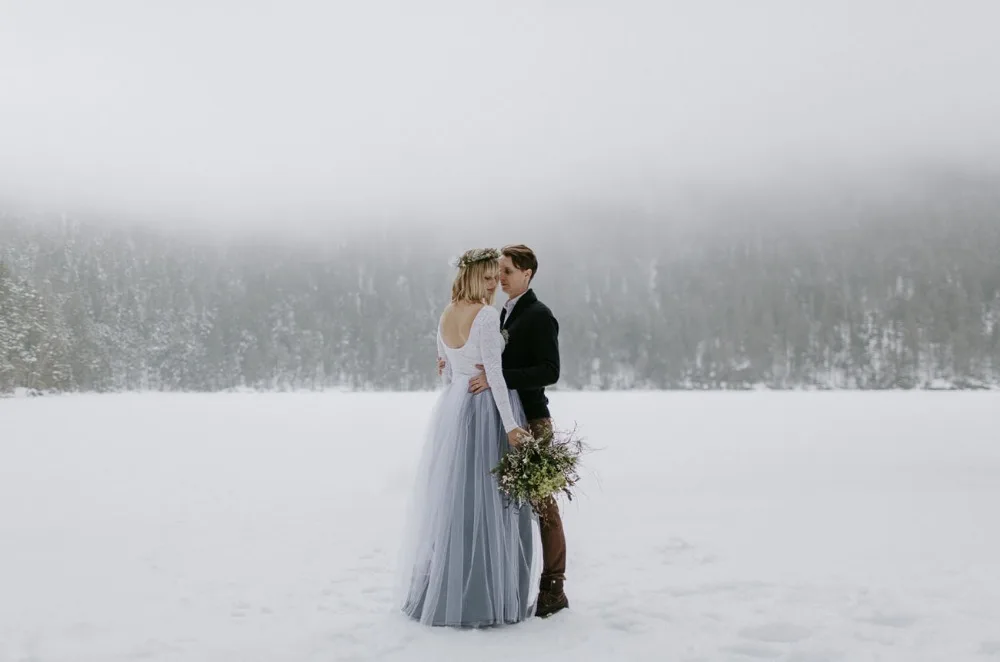 OUSHILUO свадебное платье 2019 два Кружева бальное Robe De Soiree отделяет фатиновую юбку без