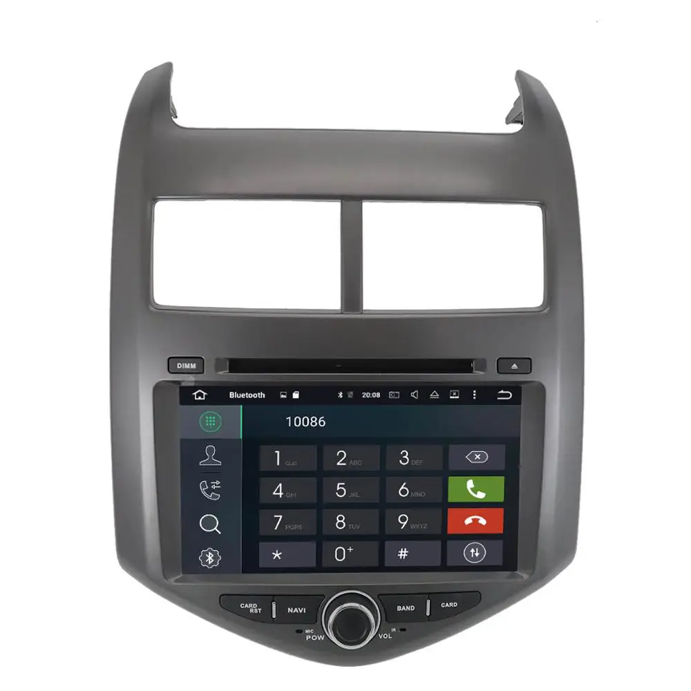 DSP Android 9 0 автомобильный без DVD плеера GPS навигация для Chevrolet Aveo 2011 + Авторадио
