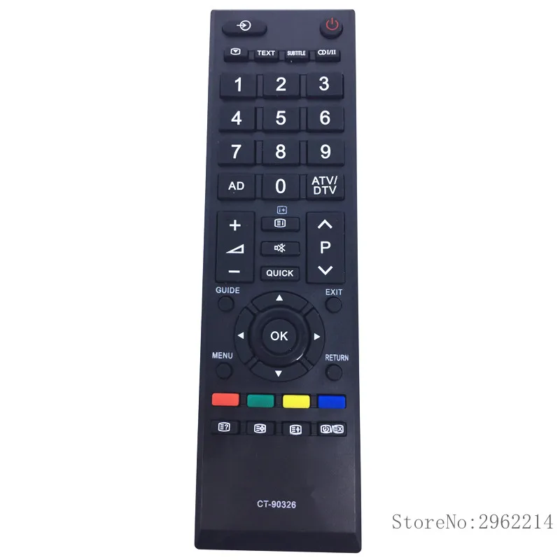 Новый оригинальный пульт дистанционного управления CT-90326 подходит для toshiba TV LCD LED