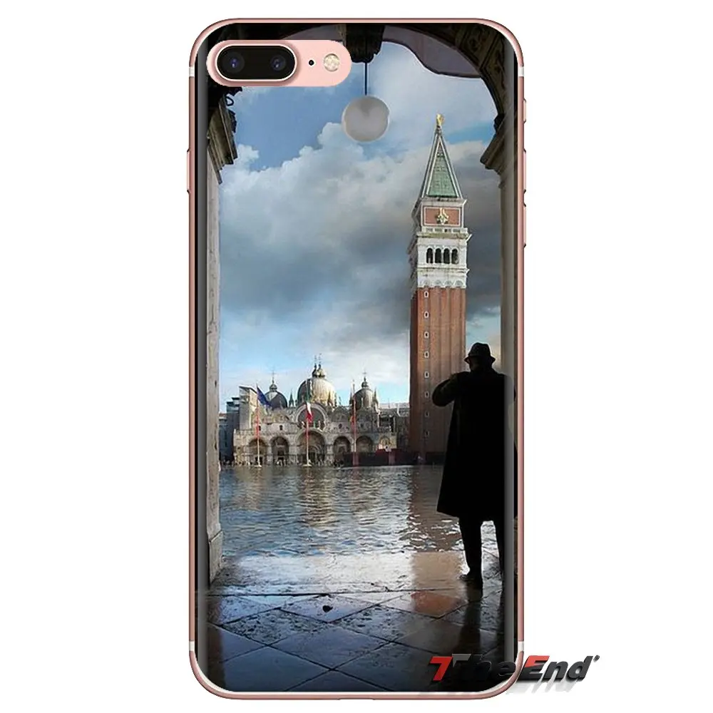 Piazza San Marco Aerial Венеция Мягкий ТПУ чехол для телефона Huawei Nova 2 3 2i 3i Y6 Y7 Y9 Prime Pro GR3 GR5 2017