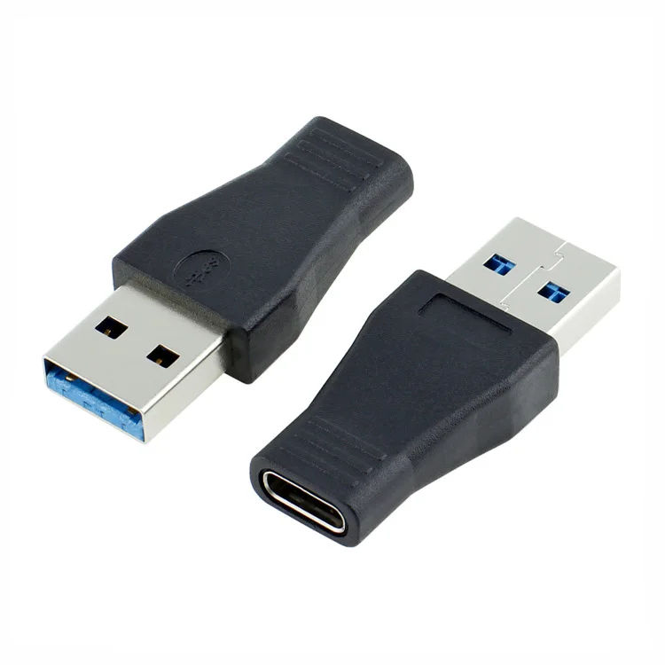 

Laptop USB 3.0 Male to USB 3.1 Type C Female Data Converter Desktop USB3.1 Type-C to USB-C female port OTG Adapter