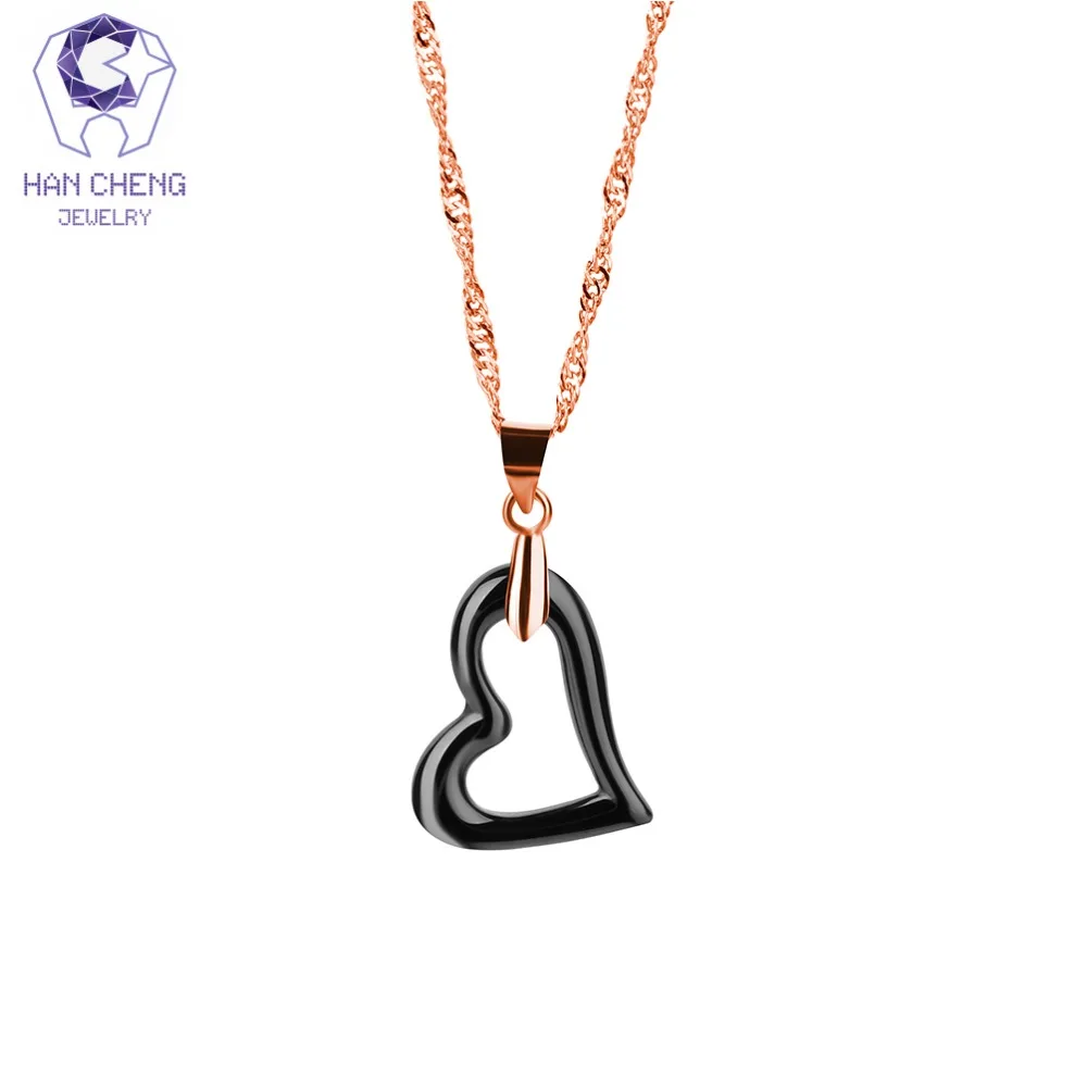 HanCheng Новая модная золотая цепочка ключицы циркония керамические ожерелья и