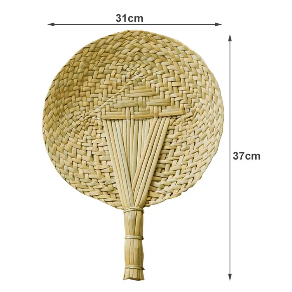 Украшение Ручной Веер соломенные Свадебные сувениры ручной мини домашний