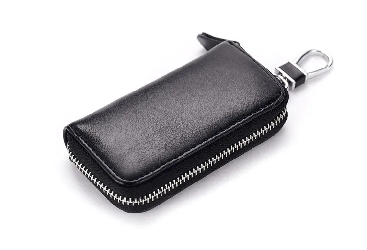 Мода унисекс натуральная кожа мужчины ключи держатель Keysmart кошелек многофункциональный ключница чехол для женщин