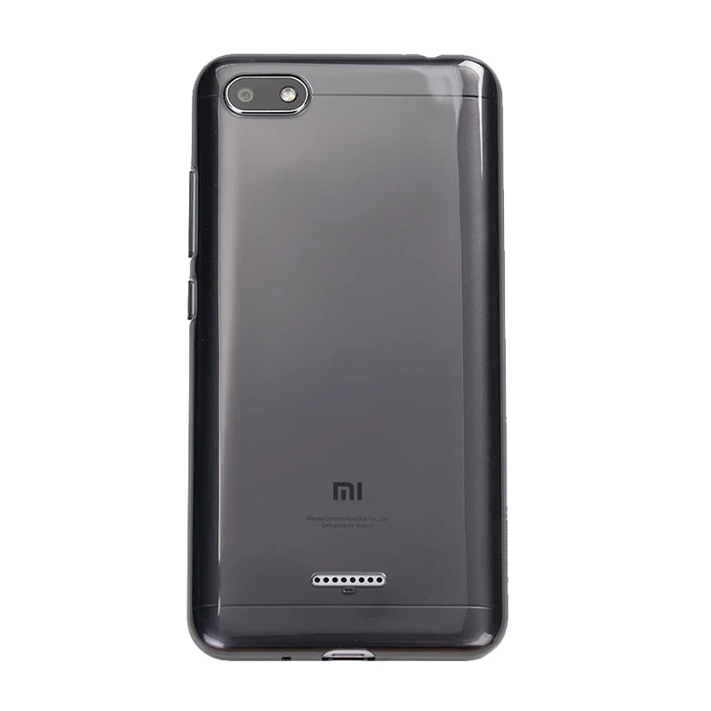 Чехол для Xiaomi Redmi 6A, ТПУ, мягкий силиконовый чехол для телефона s, для Xiaomi Redmi 6A, задняя крышка, натуральный, прозрачный, противоударный, роскошный чехол