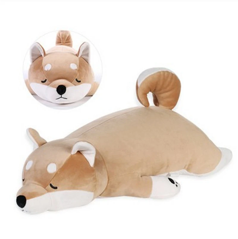 80/100cm Cute Short Legs Shiba Doll Dog Akita Plush Toy Inu Pillow Girl's Gift | Игрушки и хобби