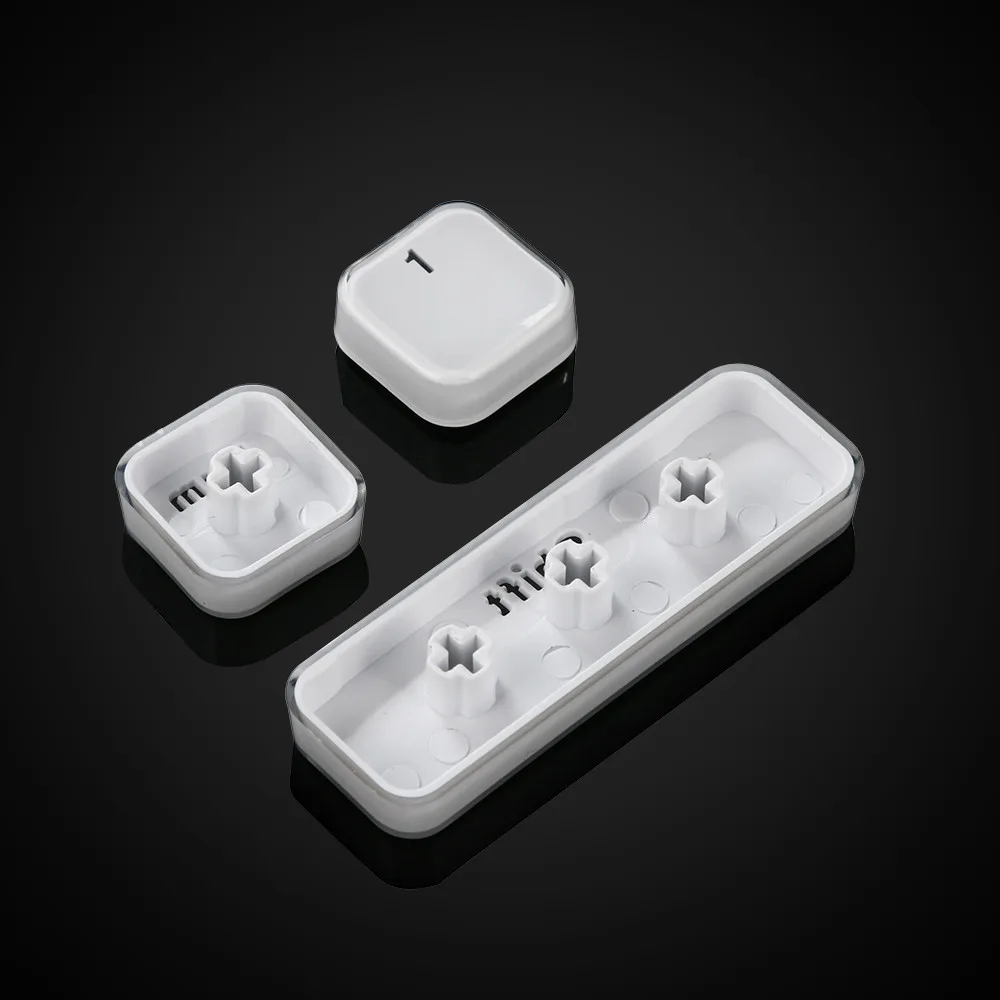 Полупрозрачный двойной выстрел Кристалл 104 KeyCaps с подсветкой для вишни