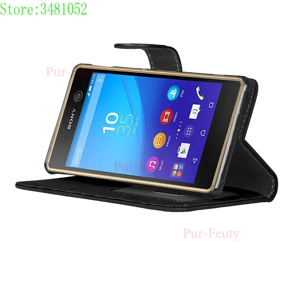 Магнитный флип-чехол для sony xperia m 4 Aqua M4Aqua E 2312 2303 2306, силиконовый чехол для телефона sony xperia m 4 dual E2303 E2312 E2306