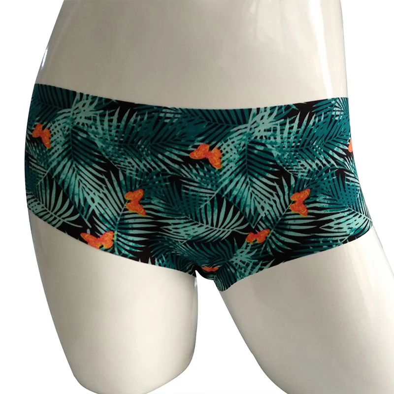 Трусики COLORIENTED женские с принтом пикантные T образные трусики мягкие полупрозрачные тонкие дышащие из