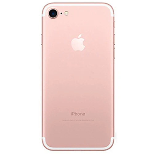 rose gold Apple iPhone 7 32 GB/128 GB 4G LTE iphone7 мобильный телефон IOS четырехъядерный мобильный телефон 4,7 ''12,0 MP отпечатков пальцев Смартфон - Цвет: rose gold
