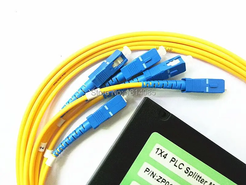 3 0 мм 1x4 ABS коробка модуля Тип SC/PC коннектор волоконно оптический ПЛК сплиттер|fiber