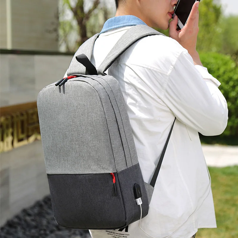 VRTREND USB Recharging Men Backpack Multi-layer Large Business Travel Bag School For Teenager Male backpack Mochila | Багаж и сумки
