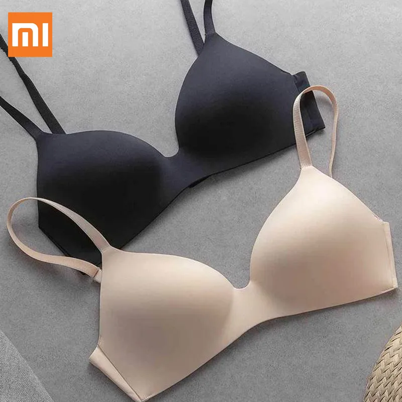 xiaomi технология без стального кольца цельный бюстгальтер Собранный дышащий полиуретановый каучук женский сексуальный бюстгальтер