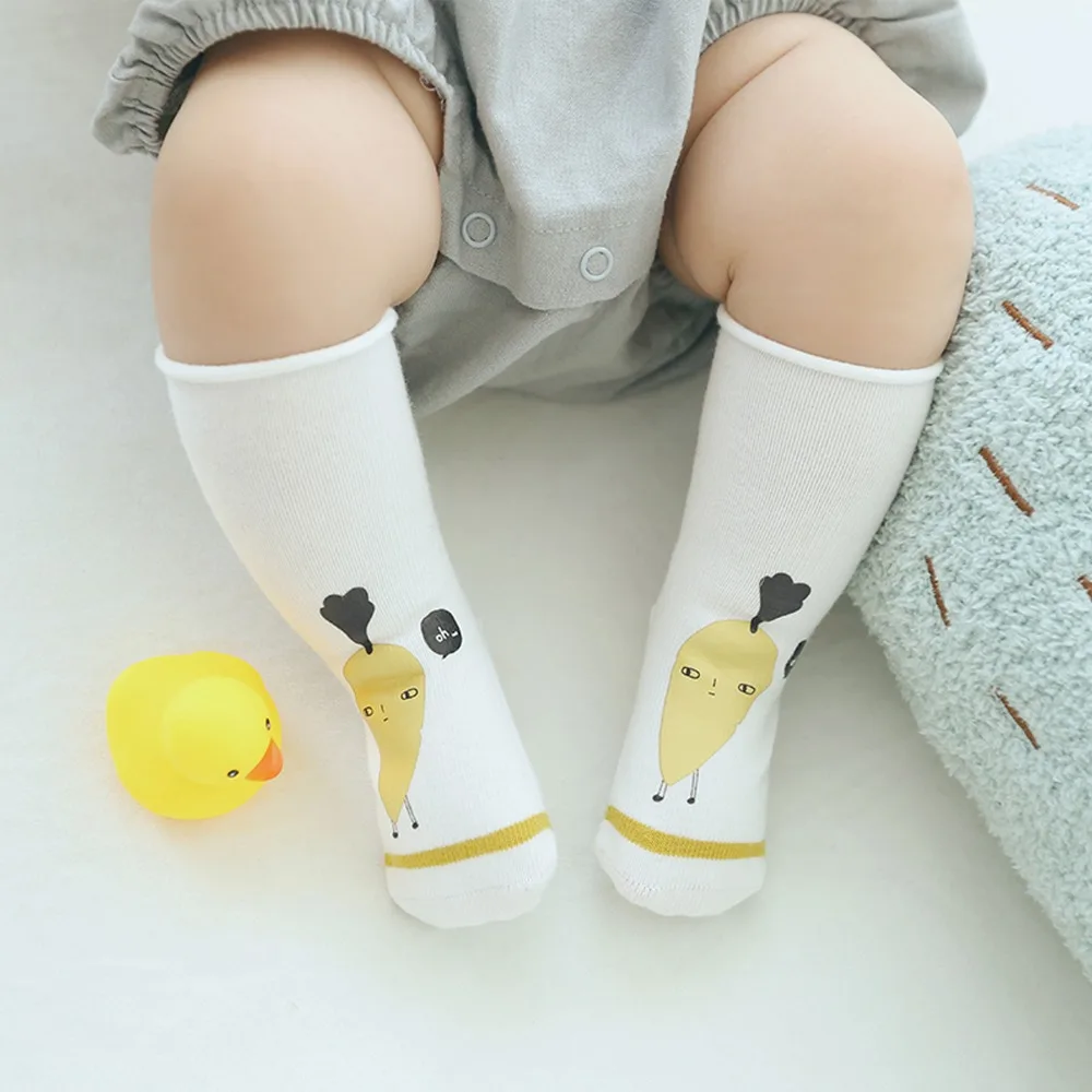 MIBAO/летние хлопковые носки для малышей 3 пары детские гольфы с принтом животных
