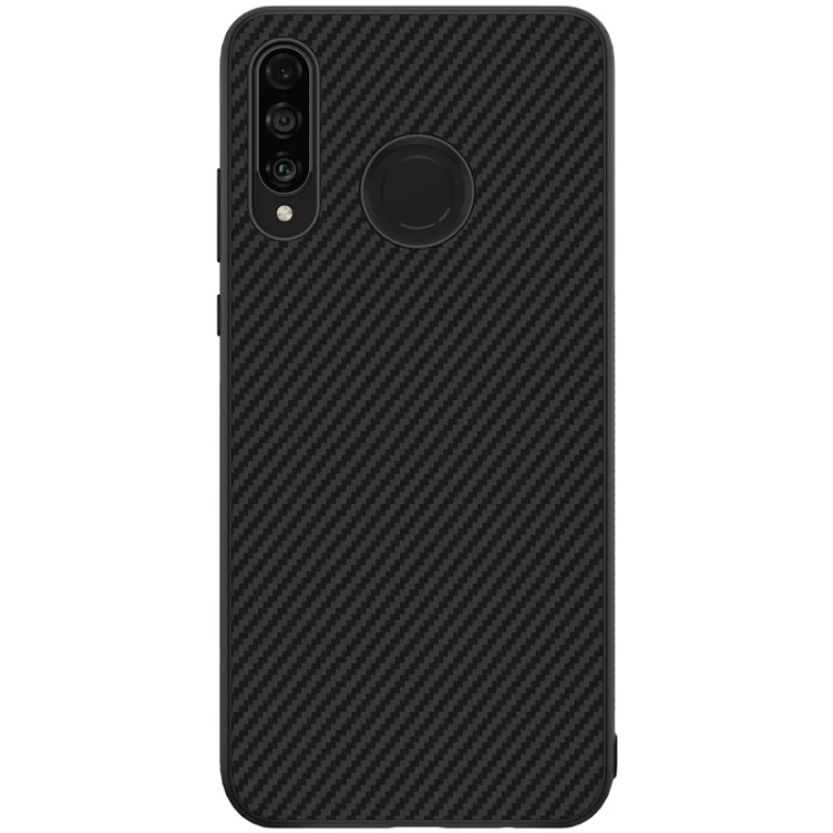 Carbon Fiber 1 Nillkin нейлон и синтетическое волокно Карбон PP пластиковая задняя крышка для huawei P30 чехол P30 Pro Чехол P30 Lite чехол 6,1& 6,2& 6,15 - Цвет: Carbon Fiber 1