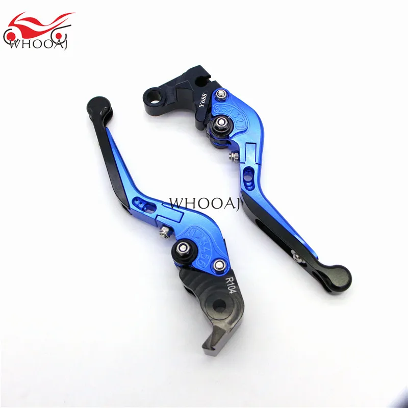 CNC Aluminum New Motorcycle Folding Adjustable Brake Clutch Lever For Yamaha FZ6R 2009-2015 | Автомобили и мотоциклы