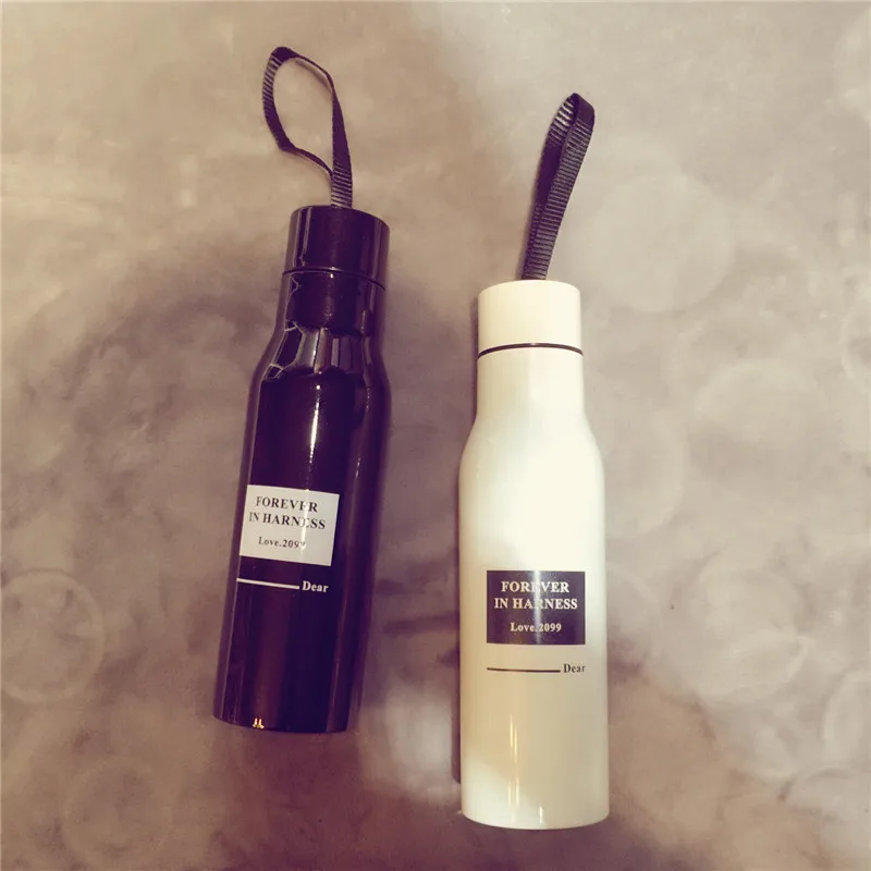 Insulation Cup Leak-Proof Seal Sport Drinking Coffee Portable Travel Sports Vacuum Cups Creative Personality Wine Bottle | Дом и сад