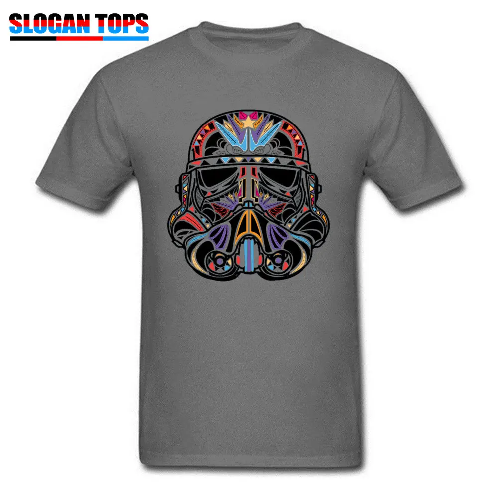 Dark Gray Футболка Star Wars Мужская футболка имперский Штурмовик Футболка день клона футболки для мужчин художественный дизайн хлопок Spacetrooper Топы XL - Цвет: Dark Gray